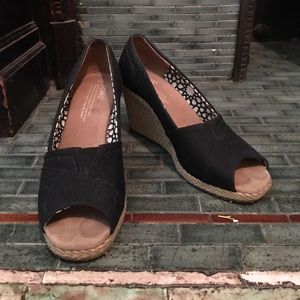 Toms Espadrille Wedges